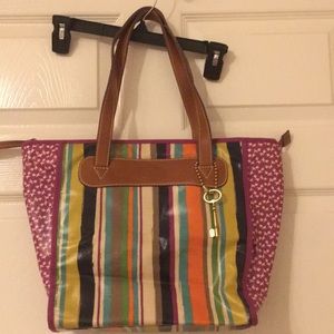 Fossil Multi Color purse
